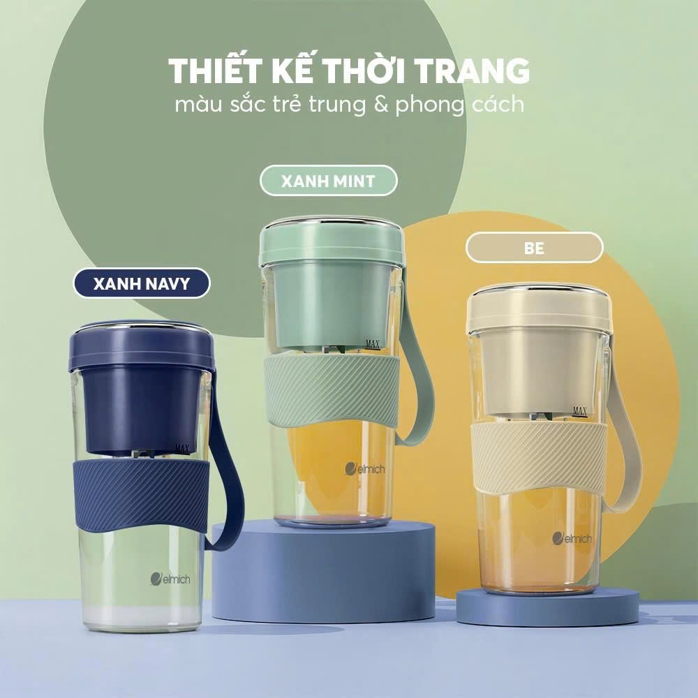 Máy xay sinh tố cầm tay 400ml 3333